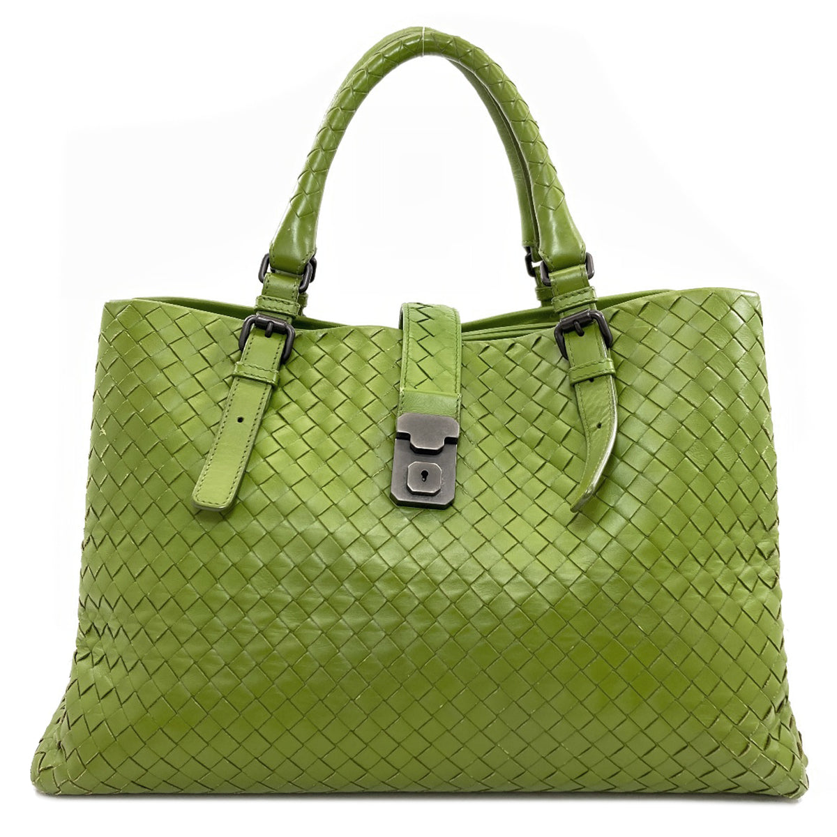 BOTTEGA VENETA Intrecciato Handbag Calf Ladies [Used]