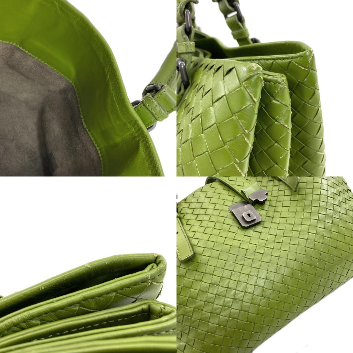 BOTTEGA VENETA Intrecciato Handbag Calf Ladies [Used]