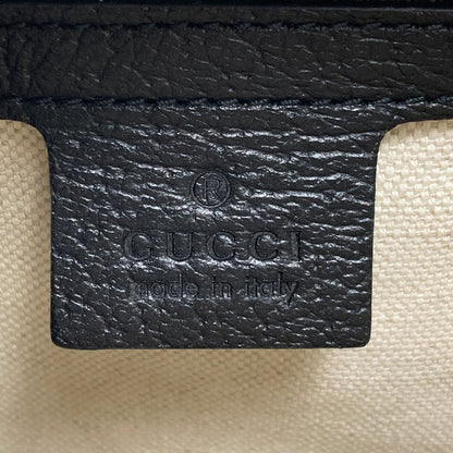 GUCCI 659983 Embroidery 2WAY Handbag Canvas Ladies [Used]