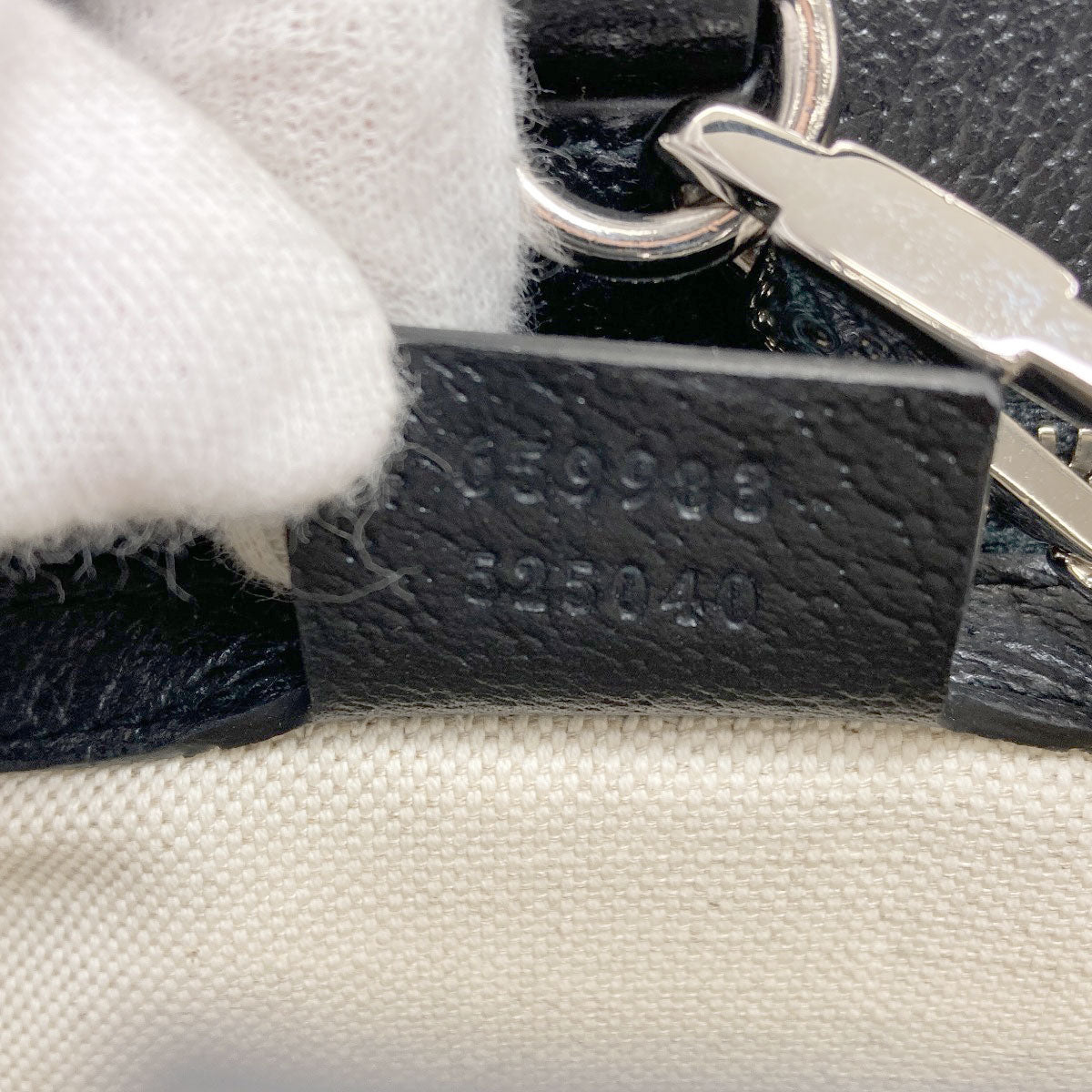 GUCCI 659983 Embroidery 2WAY Handbag Canvas Ladies [Used]