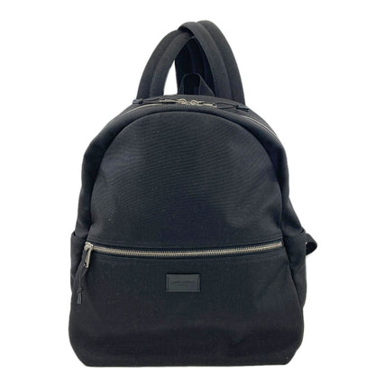 SAINT LAURENT logo Backpack Â· Daypack Canvas Ladies [Used]