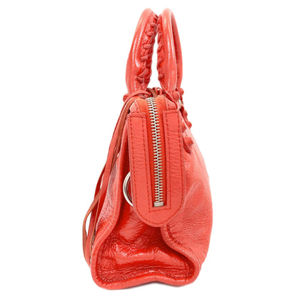 BALENCIAGA 300295 Classic Mini City 2WAY Handbag Calf Ladies [Used]