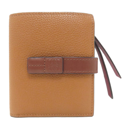 LOEWE Vertical wallet Bifold Wallet with Coin Pocket Leather Ladies [Used]