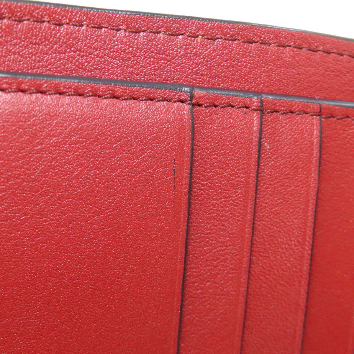 LOEWE Vertical wallet Bifold Wallet with Coin Pocket Leather Ladies [Used]