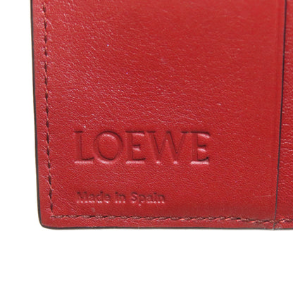 LOEWE Vertical wallet Bifold Wallet with Coin Pocket Leather Ladies [Used]