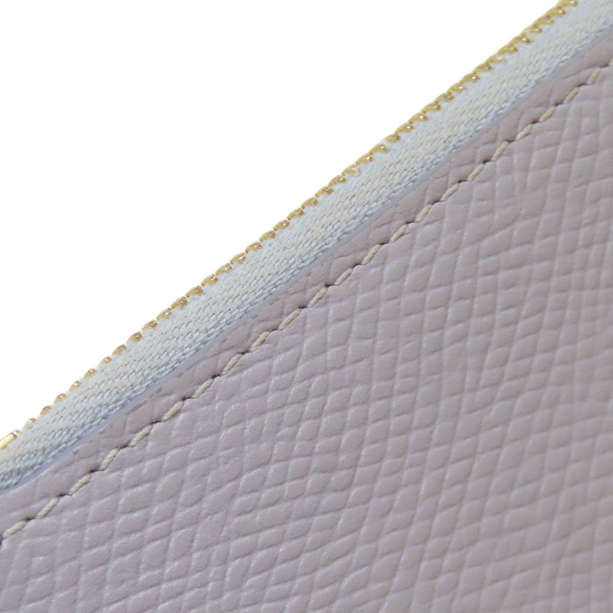 CELINE logo Card Case Leather Ladies [Used]