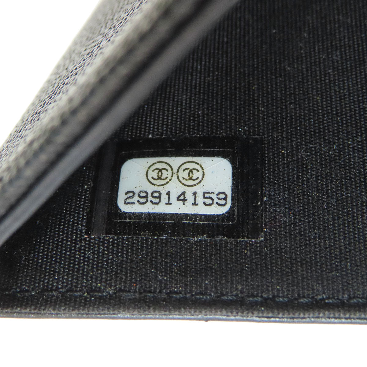 CHANEL Matelasse Tri-Fold Wallet Bifold Wallet with Coin Pocket Grained Calfskin Skin Ladies [Used]