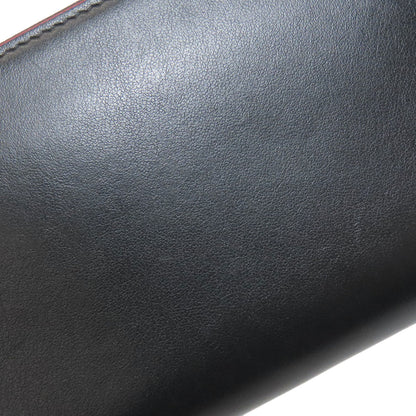 Christian Louboutin logo Long wallet (with coin pocket) Leather Ladies [Used]