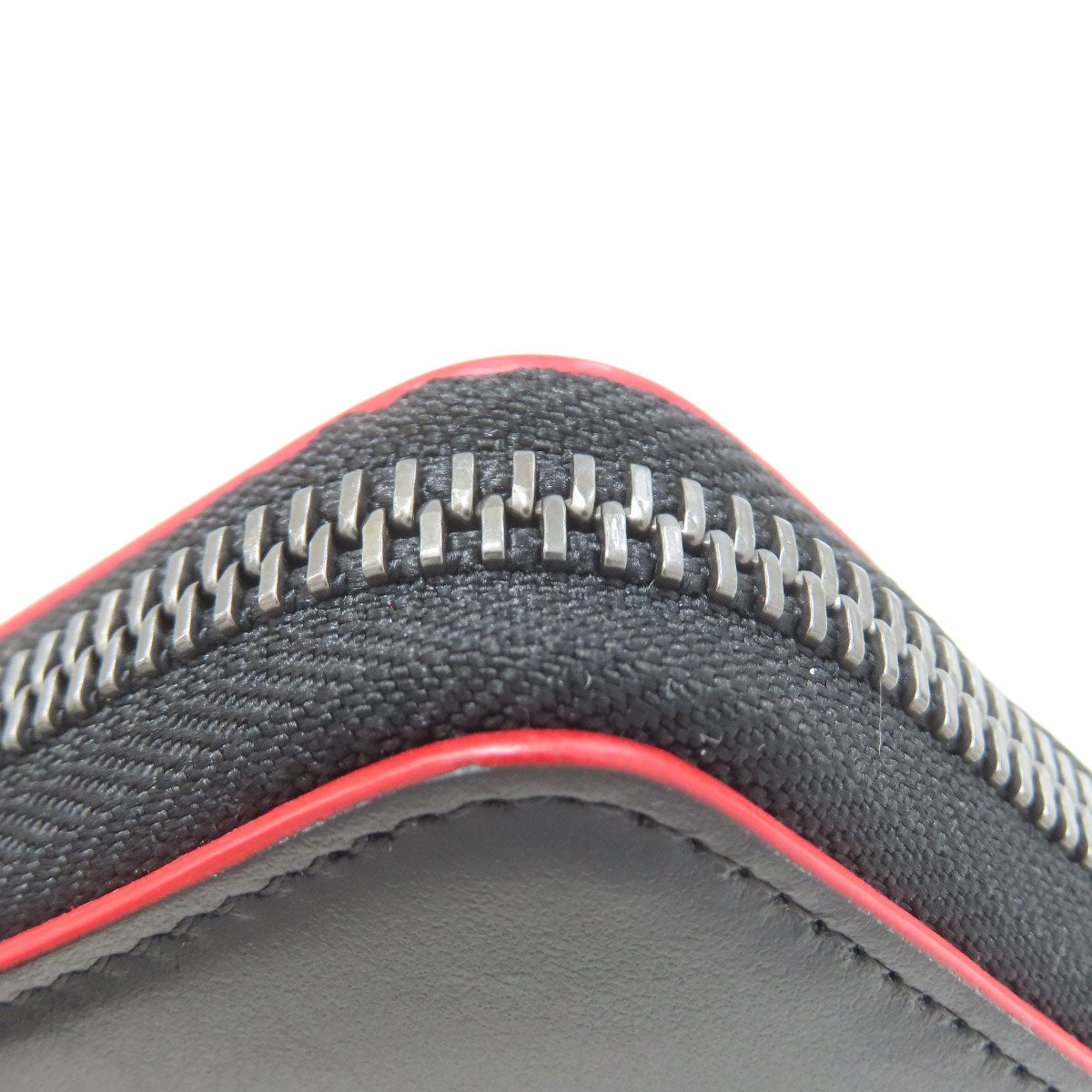 Christian Louboutin logo Long wallet (with coin pocket) Leather Ladies [Used]