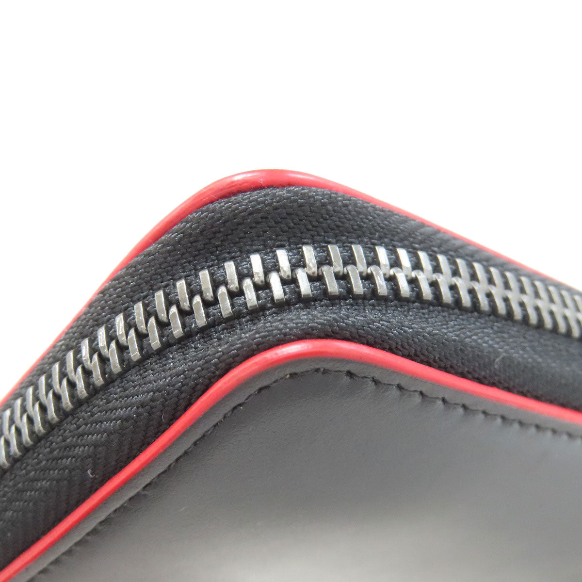 Christian Louboutin logo Long wallet (with coin pocket) Leather Ladies [Used]