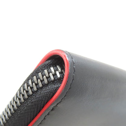 Christian Louboutin logo Long wallet (with coin pocket) Leather Ladies [Used]