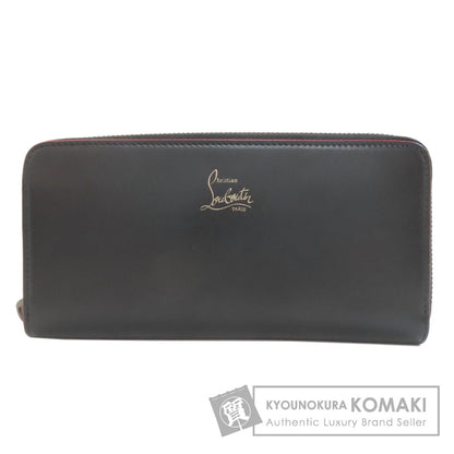 Christian Louboutin logo Long wallet (with coin pocket) Leather Ladies [Used]
