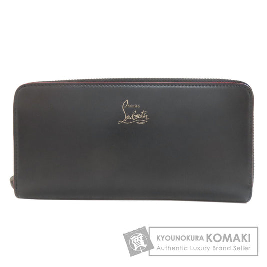 Christian Louboutin logo Long wallet (with coin pocket) Leather Ladies [Used]