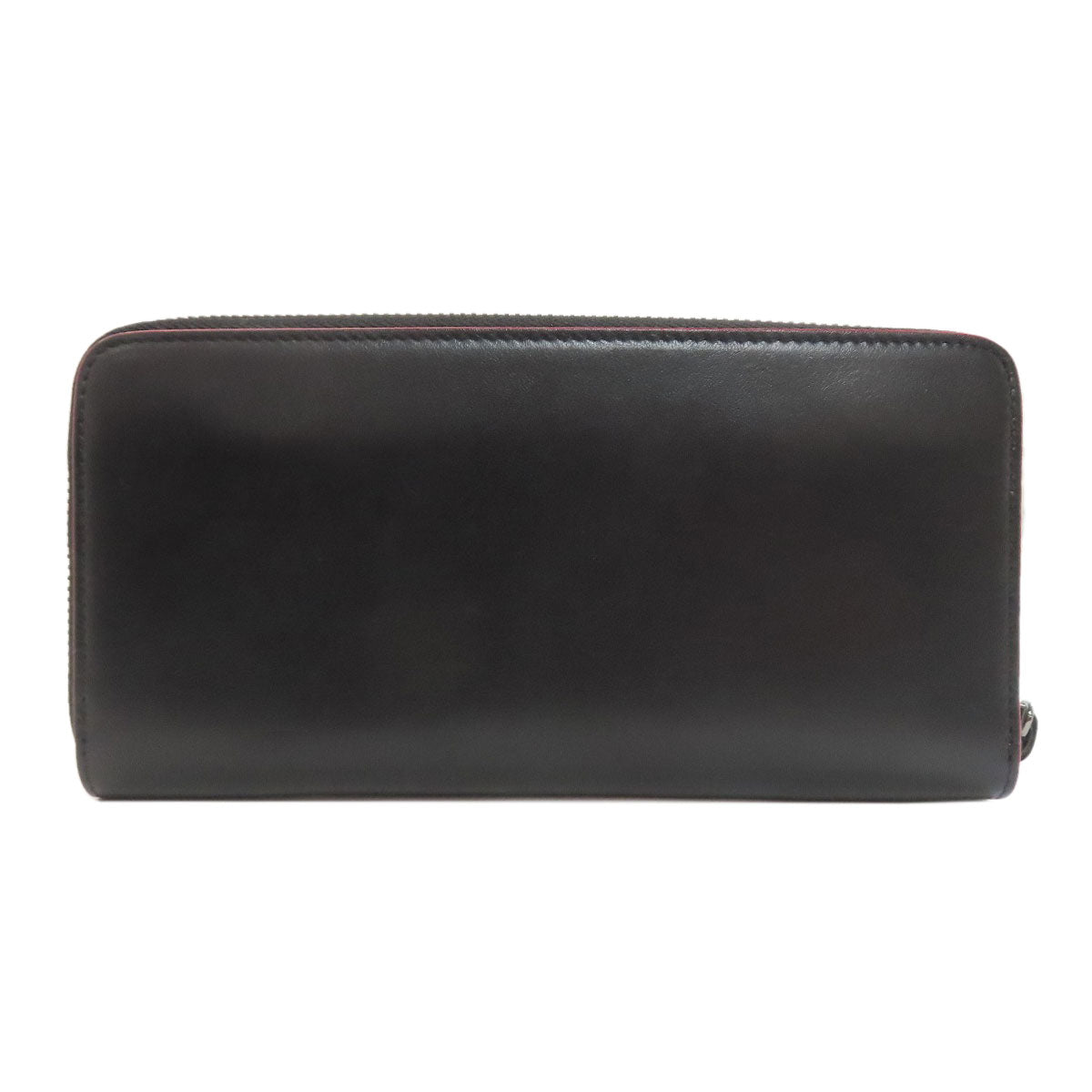 Christian Louboutin logo Long wallet (with coin pocket) Leather Ladies [Used]