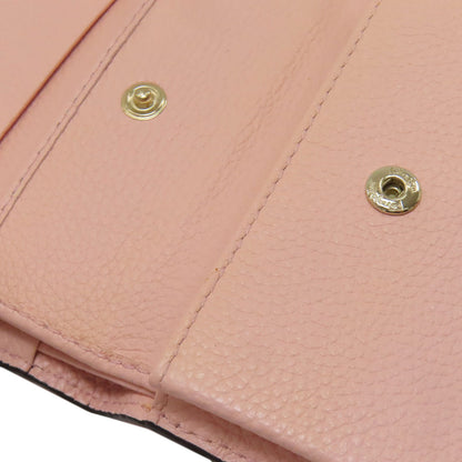 Salvatore Ferragamo GanciniHardware Bifold Wallet with Coin Pocket Leather Ladies [Used]