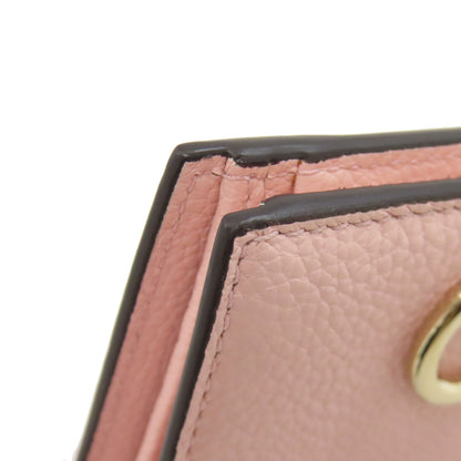 Salvatore Ferragamo GanciniHardware Bifold Wallet with Coin Pocket Leather Ladies [Used]