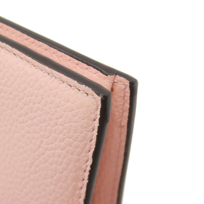 Salvatore Ferragamo GanciniHardware Bifold Wallet with Coin Pocket Leather Ladies [Used]