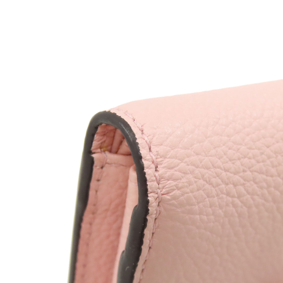 Salvatore Ferragamo GanciniHardware Bifold Wallet with Coin Pocket Leather Ladies [Used]