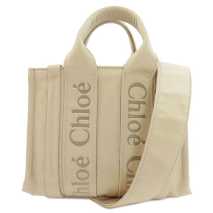 CHLOE Woody 2WAY Handbag Nylon Ladies [Used]