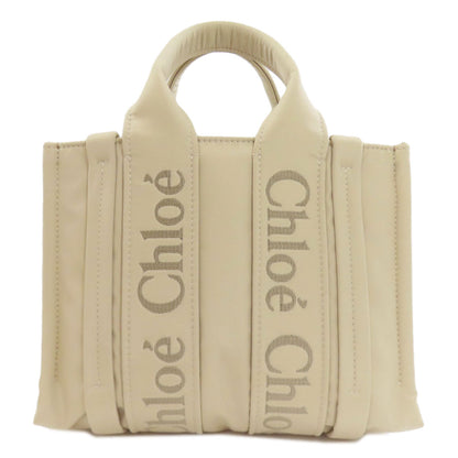 CHLOE Woody 2WAY Handbag Nylon Ladies [Used]