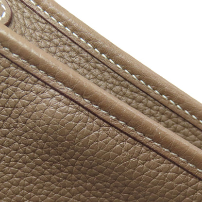 HERMES Evelyne TPM Etoupe SilverHardware Shoulder Bag Taurillon Clemence Ladies [Used]