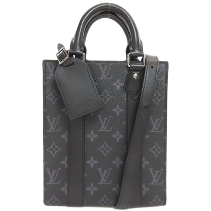 ルイヴィトン M46453 サックプラ MINI ハンドバッグ モノグラムエクリプス レディース 【中古】【LOUIS VUITTON】
