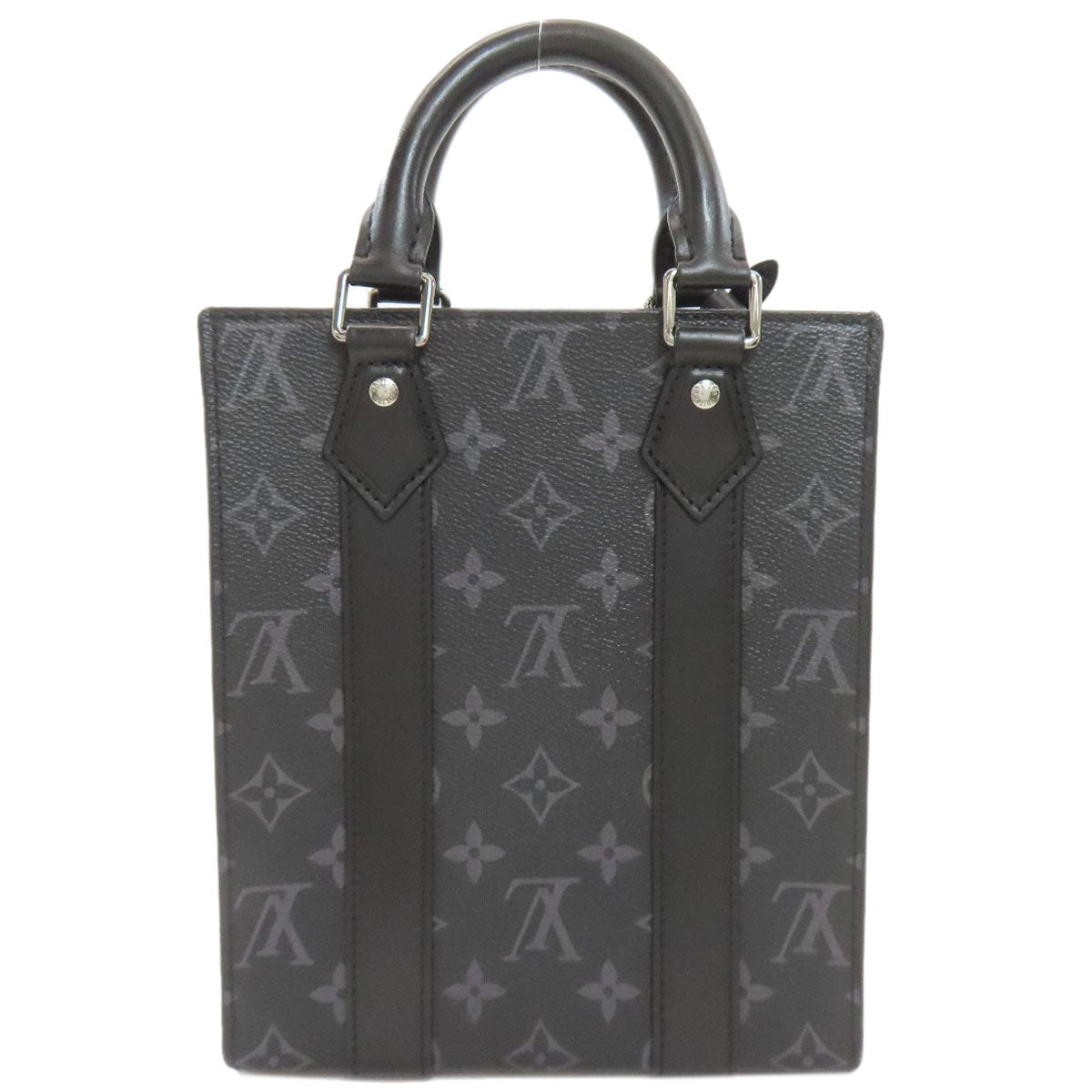 ルイヴィトン M46453 サックプラ MINI ハンドバッグ モノグラムエクリプス レディース 【中古】【LOUIS VUITTON】