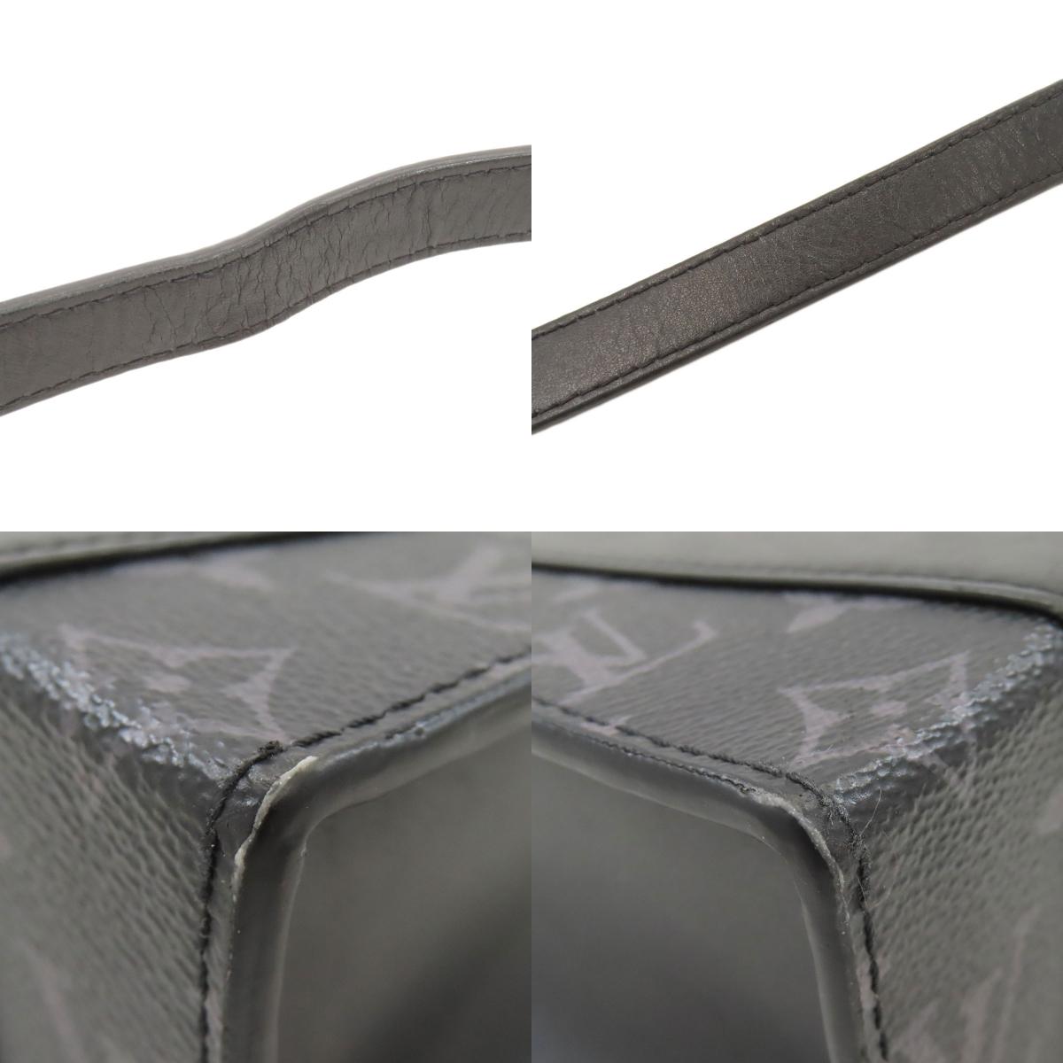 ルイヴィトン M46453 サックプラ MINI ハンドバッグ モノグラムエクリプス レディース 【中古】【LOUIS VUITTON】