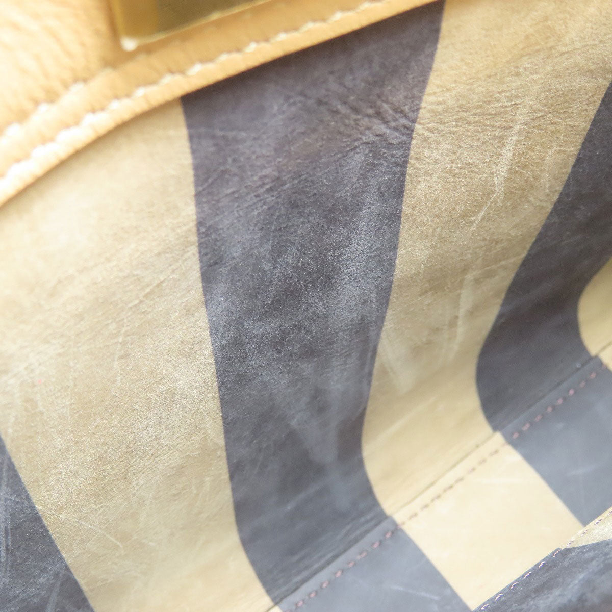 フェンディ ピーカブー ミニ フラワー 2WAY ハンドバッグ カーフ レディース 【中古】【FENDI】