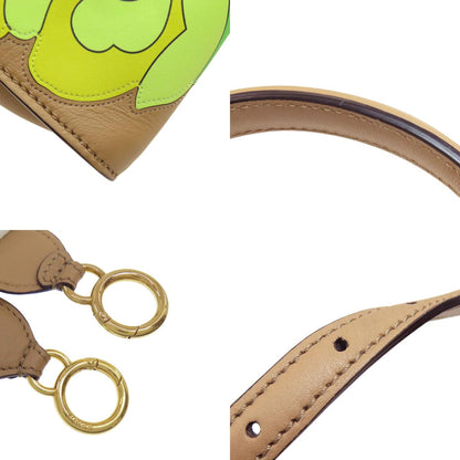 フェンディ ピーカブー ミニ フラワー 2WAY ハンドバッグ カーフ レディース 【中古】【FENDI】