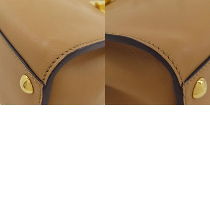 フェンディ ピーカブー ミニ フラワー 2WAY ハンドバッグ カーフ レディース 【中古】【FENDI】