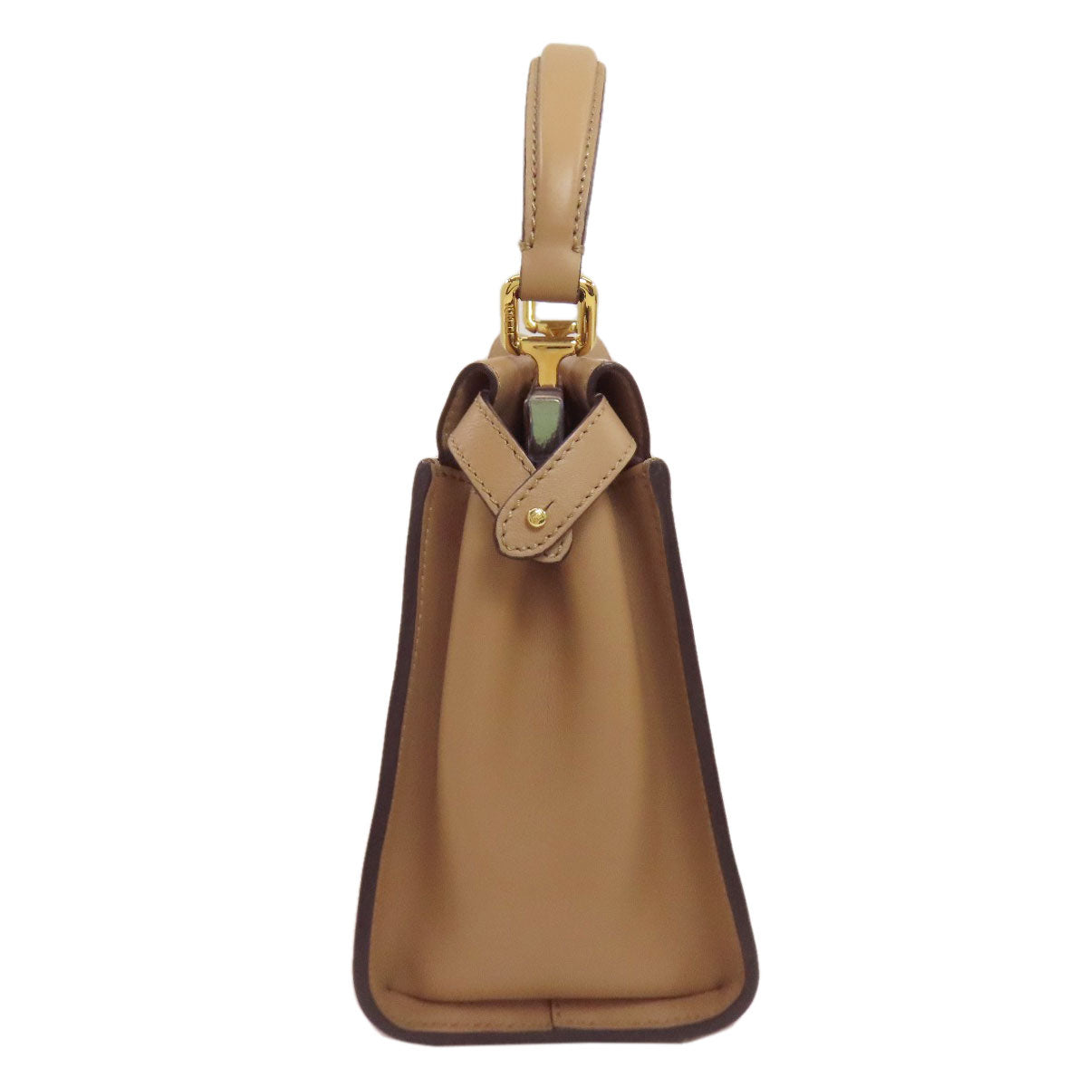 フェンディ ピーカブー ミニ フラワー 2WAY ハンドバッグ カーフ レディース 【中古】【FENDI】