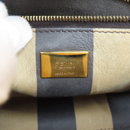 フェンディ ピーカブー ミニ フラワー 2WAY ハンドバッグ カーフ レディース 【中古】【FENDI】