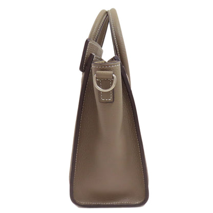 セリーヌ ラゲージナノ 2WAY ハンドバッグ カーフ レディース 【中古】【CELINE】