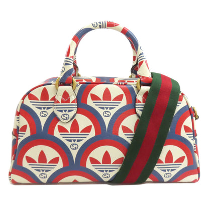 GUCCI 7012397 Adidas collaboration 2WAY Handbag Leather Ladies [Used]