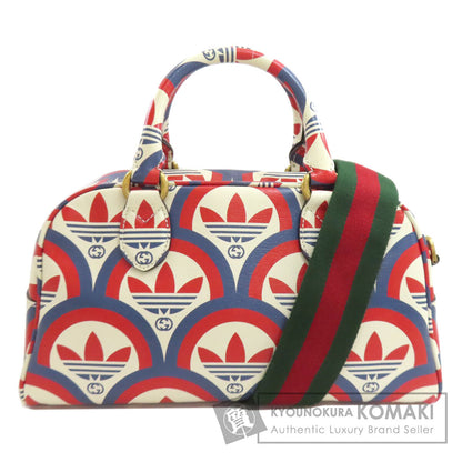 GUCCI 7012397 Adidas collaboration 2WAY Handbag Leather Ladies [Used]