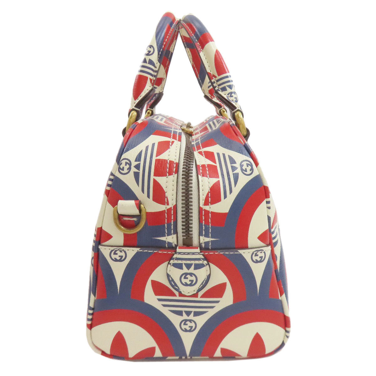 GUCCI 7012397 Adidas collaboration 2WAY Handbag Leather Ladies [Used]