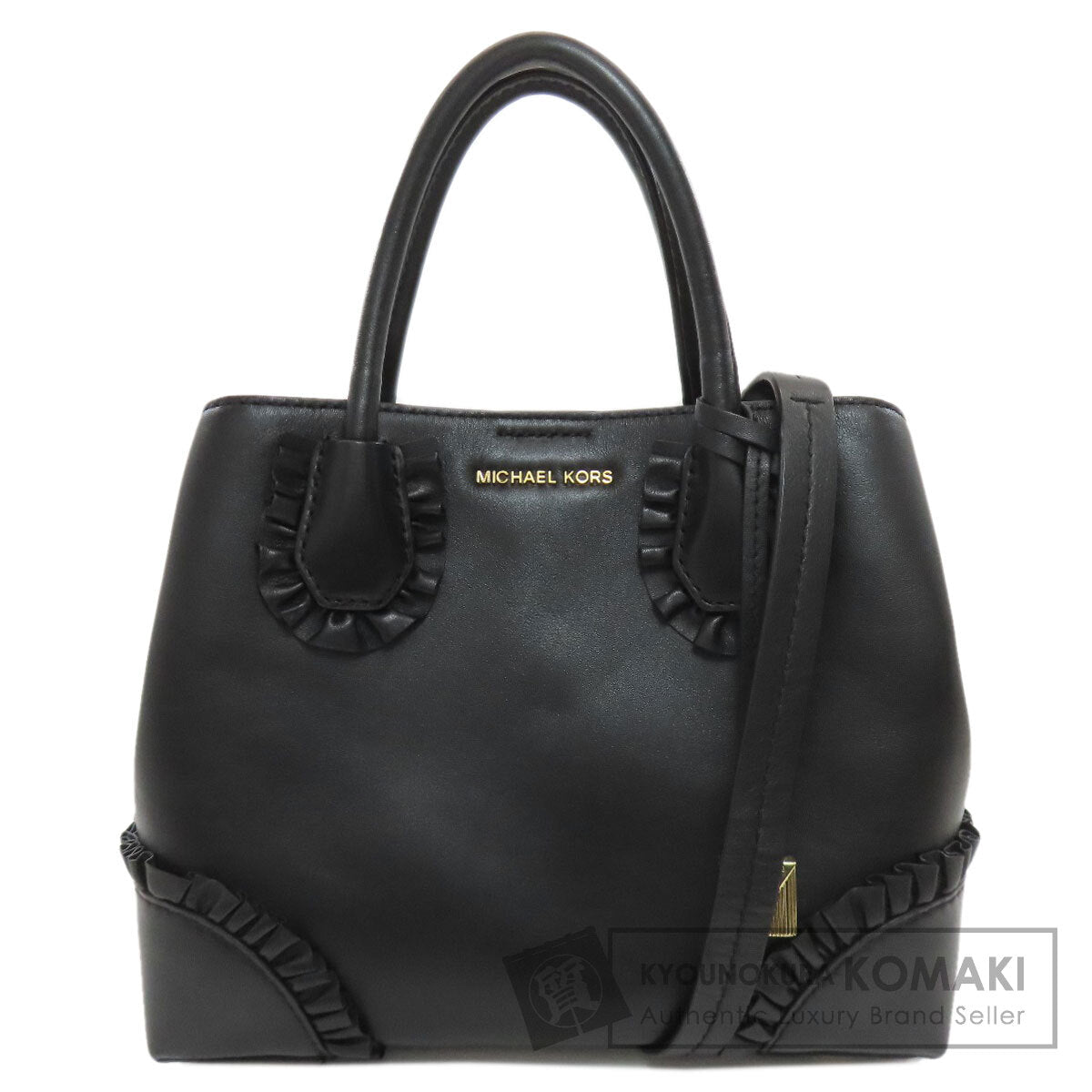 Michael Kors Frill 2WAY Handbag Leather Ladies [Used]