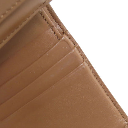 CELINE Macadam Tri-fold Wallet Bifold Wallet with Coin Pocket Leather Ladies [Used]