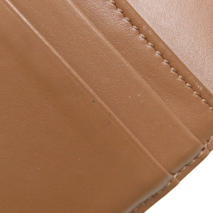 CELINE Macadam Tri-fold Wallet Bifold Wallet with Coin Pocket Leather Ladies [Used]