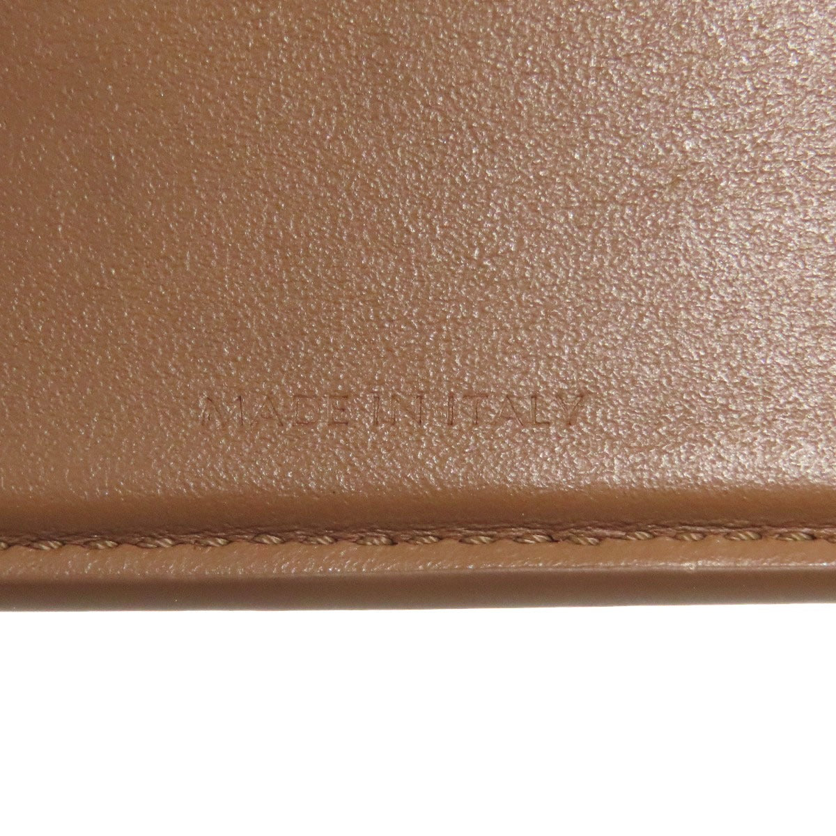 CELINE Macadam Tri-fold Wallet Bifold Wallet with Coin Pocket Leather Ladies [Used]