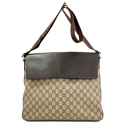 GUCCI 353429 GG Supreme Shoulder Bag PVC Ladies [Used]