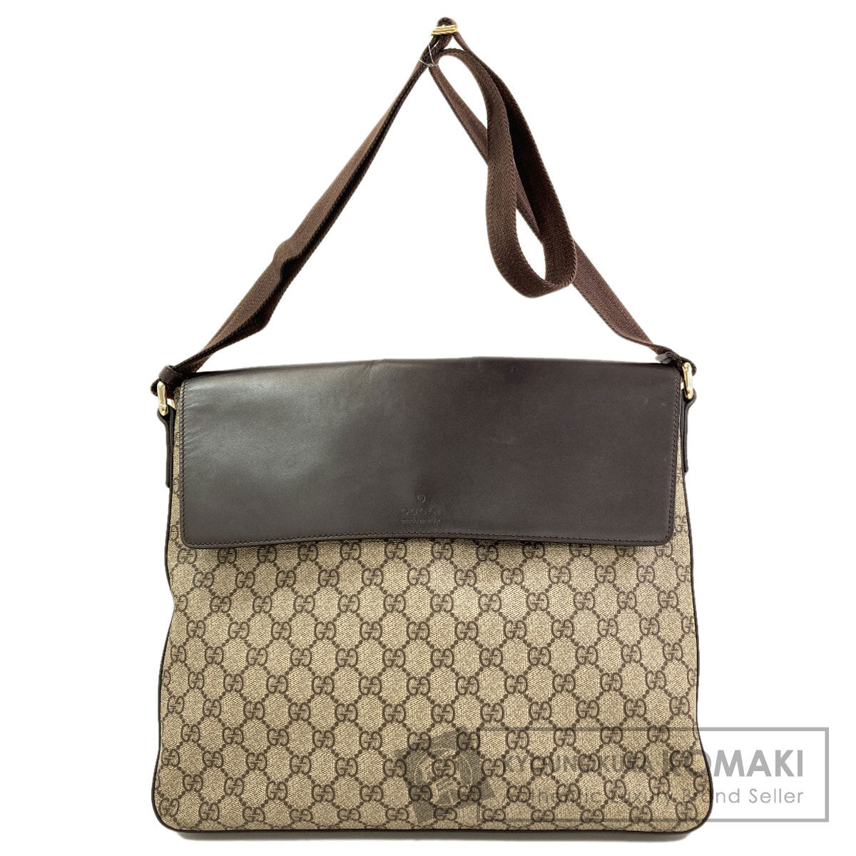 GUCCI 353429 GG Supreme Shoulder Bag PVC Ladies [Used]
