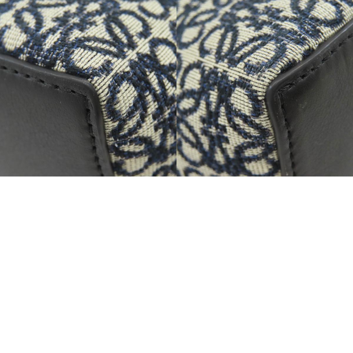 LOEWE anagram Tote Bag Canvas LeatherLadies [Used]
