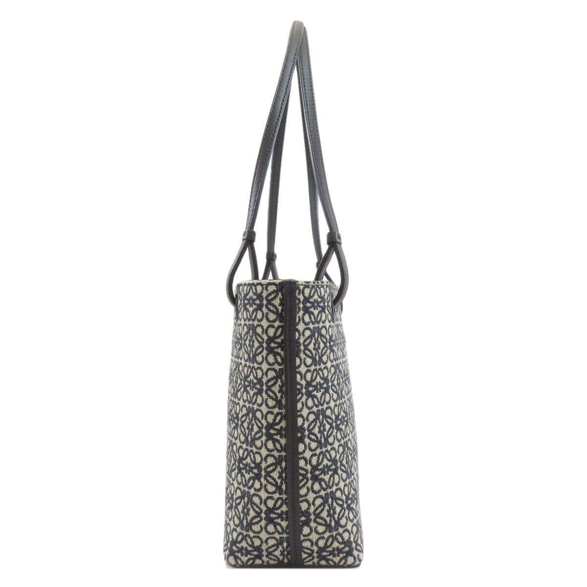 LOEWE anagram Tote Bag Canvas LeatherLadies [Used]