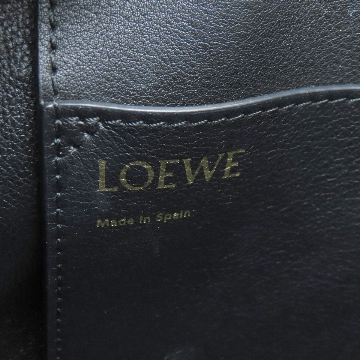 LOEWE anagram Tote Bag Canvas LeatherLadies [Used]