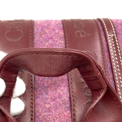 CHLOE Woody Mini 2WAY Handbag Felt LeatherLadies [Used]
