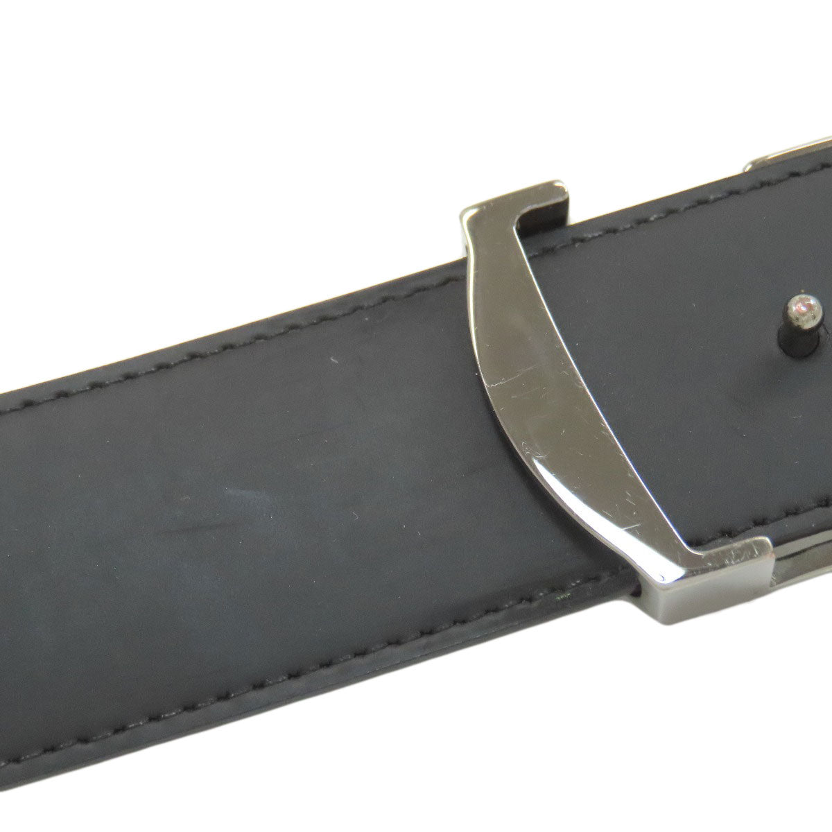 LOUIS VUITTON M9043 Santur LV Initial 40mm Reversible belt Monogram canvas mens [Used]