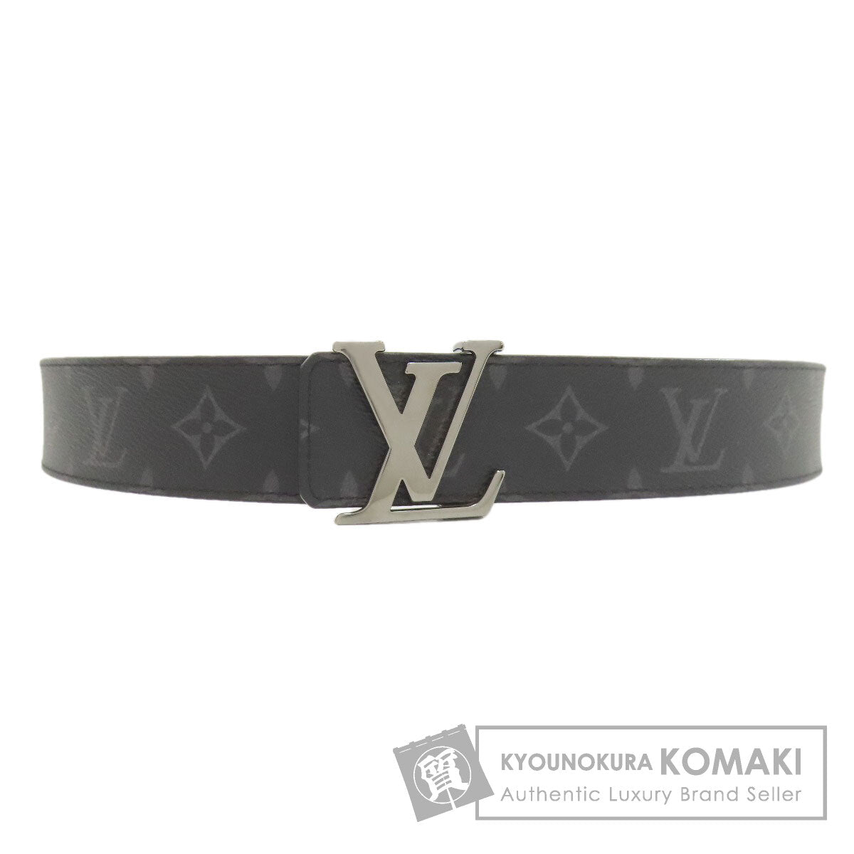 LOUIS VUITTON M9043 Santur LV Initial 40mm Reversible belt Monogram canvas mens [Used]
