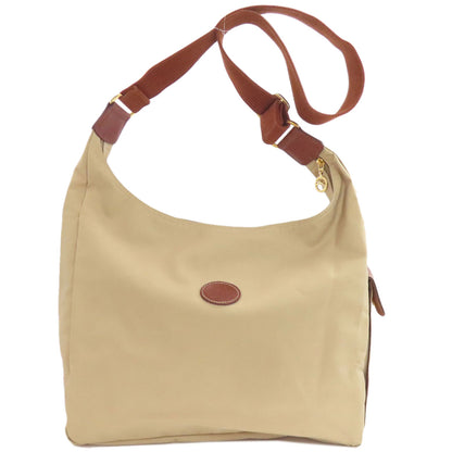 Longchamp logo Shoulder Bag Nylon Ladies [Used]